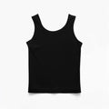 Classic Black Women’s Tank Top – Soft Stretch Sleeveless Casual Top